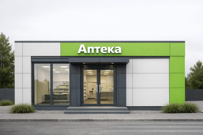Модульная аптека с холодильником