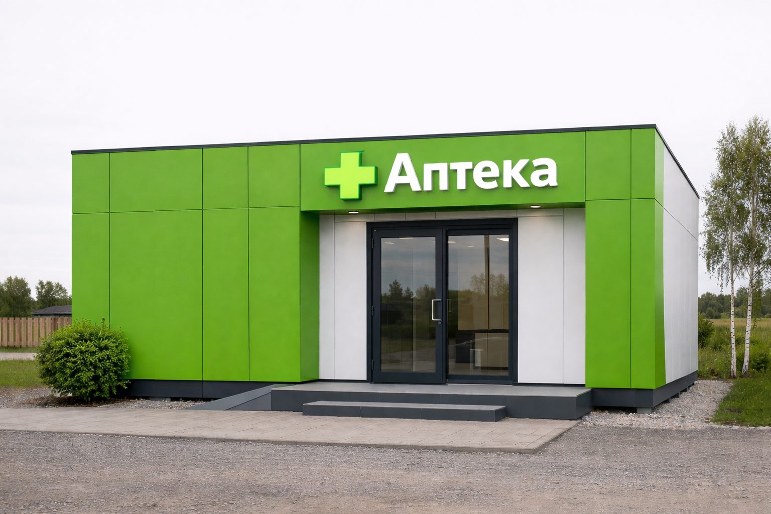 Модульная аптека для деревни